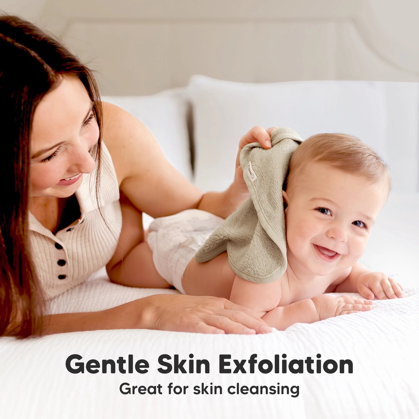 Set de 6 Toallitas Orgánicas para Bebé