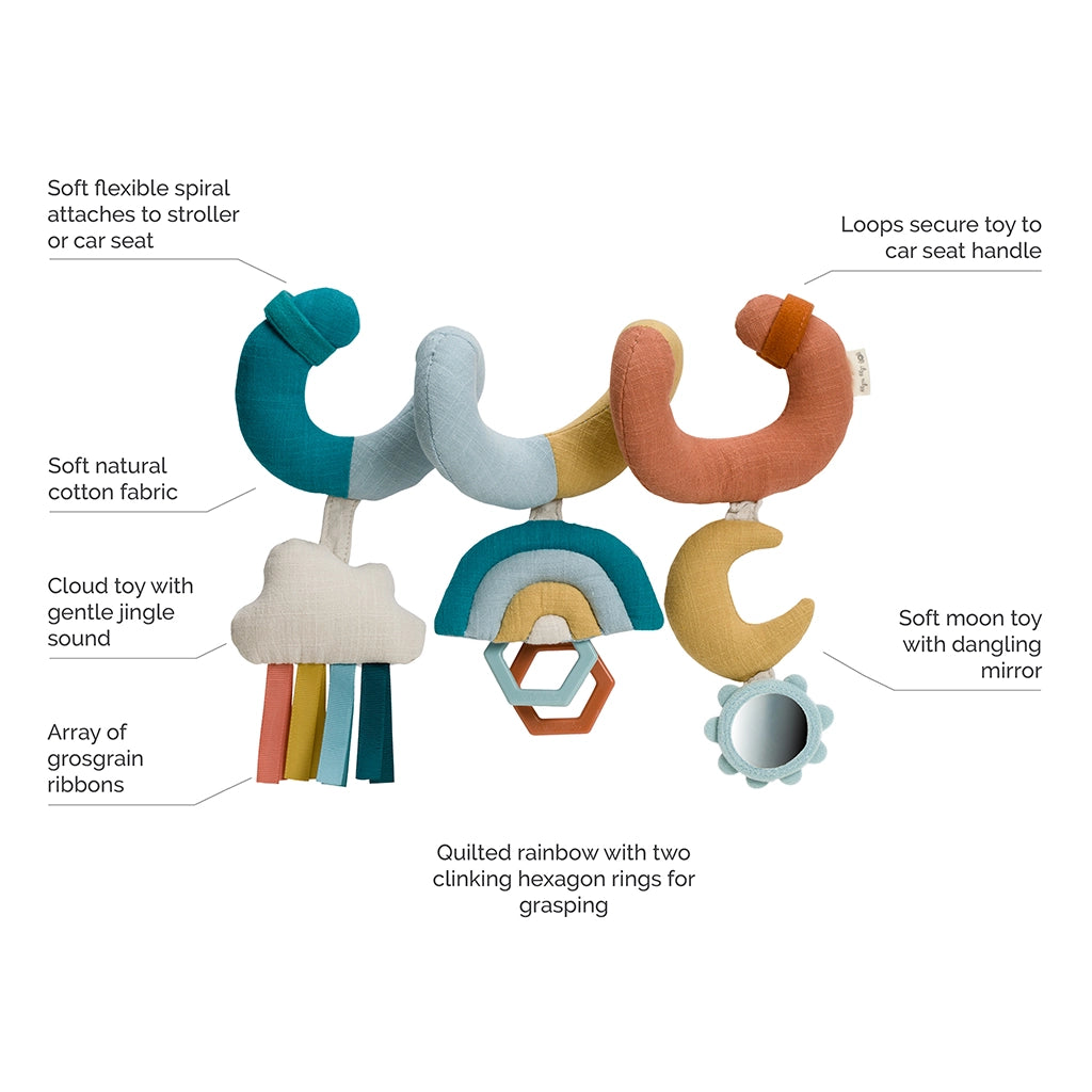Juguete Espiral de Actividades para Coche y Cochecito