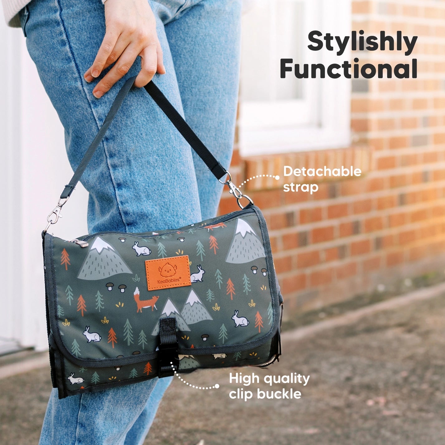 Alfombrilla Portátil para Cambiar Pañales