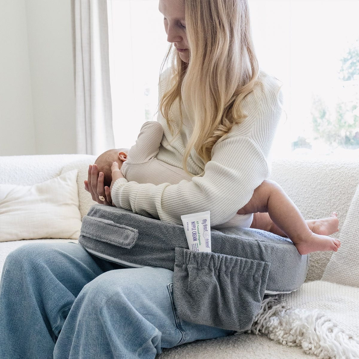 Almohada de Lactancia Ergonómica Deluxe