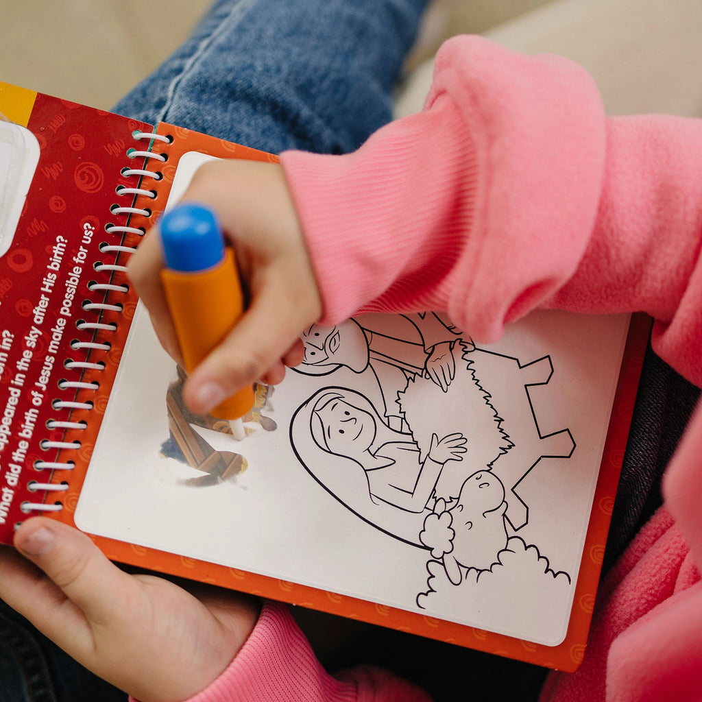 Aqua Brush – Nuevo Testamento | Libro Reutilizable de Actividades Cristianas