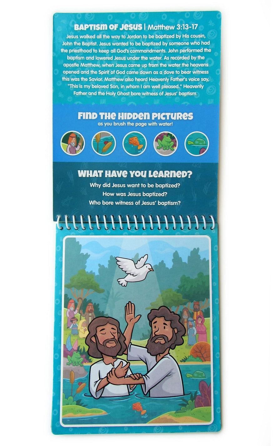 Aqua Brush – Nuevo Testamento | Libro Reutilizable de Actividades Cristianas