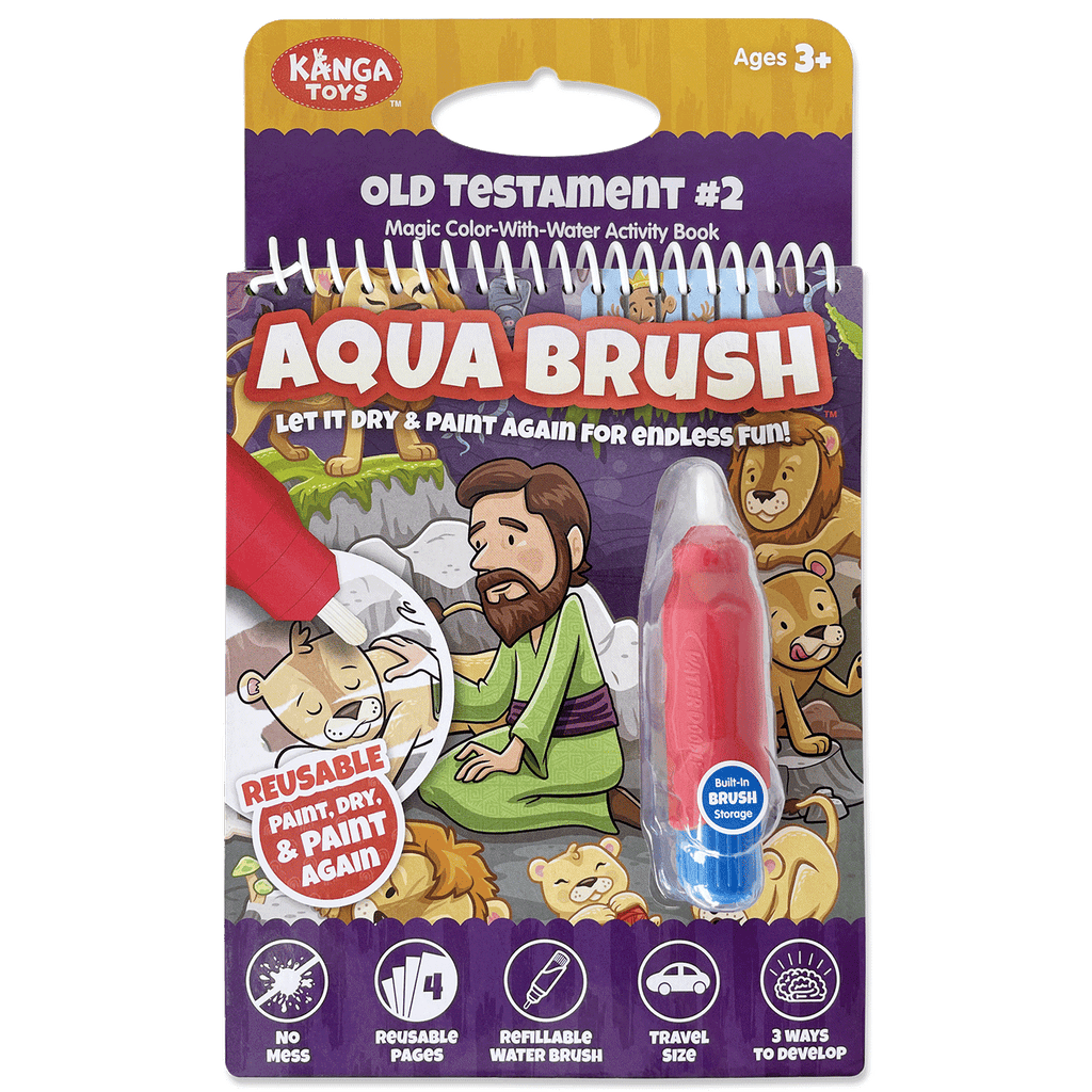 Aqua Brush – Antiguo Testamento | Libro Reutilizable de Actividades Cristianas