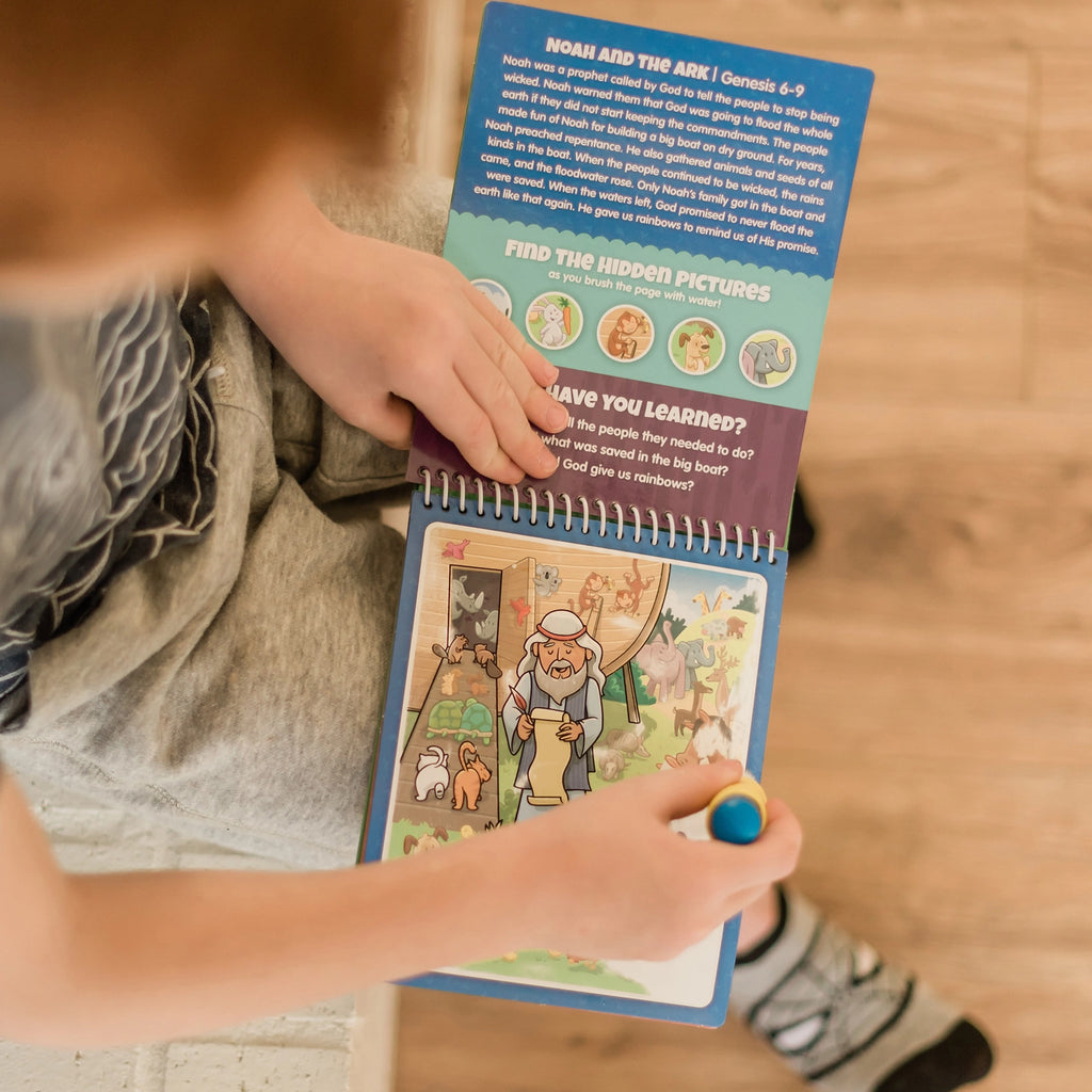 Aqua Brush – Antiguo Testamento | Libro Reutilizable de Actividades Cristianas
