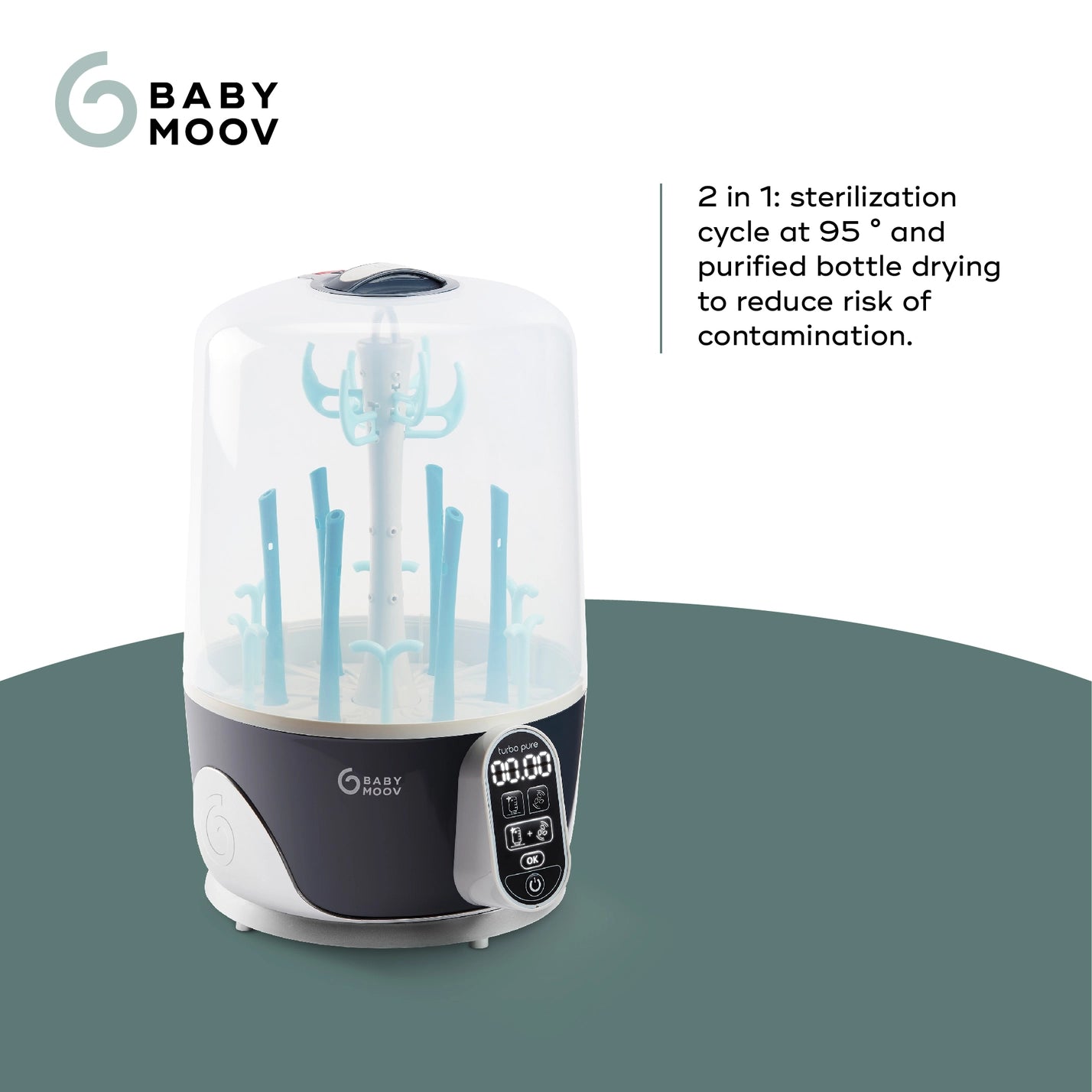 Esterilizador y Secador Eléctrico de Biberones